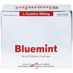 Thuốc Bluemint Phil hỗ trợ điều trị viêm da, sạm da, tàn nhang (12 vỉ x 5 viên)