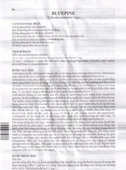 Thuốc Bluepine Bluepharma điều trị tăng huyết áp (6 vỉ x 10 viên) 