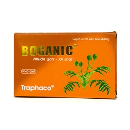 Thuốc Boganic Traphaco bổ gan, hỗ trợ điều trị suy giảm chức năng gan (2 vỉ x 20 viên)