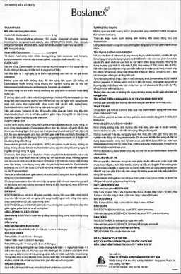 Thuốc Bostanex Boston giảm viêm mũi dị ứng, hắt hơi, sổ mũi, ngứa mũi (3 vỉ x 10 viên)