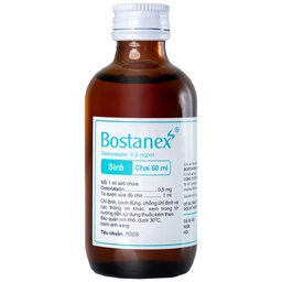 Thuốc Bostanex Boston giảm viêm mũi dị ứng, nổi mày đay (60ml)