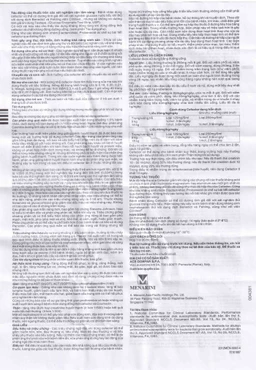 Bột pha hỗn dịch uống Ceclor 125mg Menarini điều trị nhiễm khuẩn (60ml)