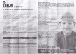 Siro Ceelin United bổ sung vitamin C, tăng cường sức đề kháng (30ml)