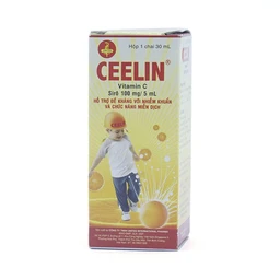 Siro Ceelin United bổ sung vitamin C, tăng cường sức đề kháng (30ml)