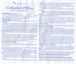 Bột pha hỗn dịch uống Cefaclor 250mg Domesco điều trị nhiễm khuẩn (10 gói)