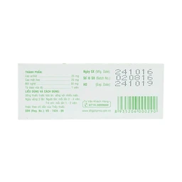 Thuốc Choliver DHG phòng và điều trị rối loạn đường mật, viêm mật, lợi tiểu (100 viên)