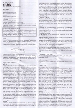 Thuốc Cilzec 40 MSN điều trị cao huyết áp (3 vỉ x 10 viên)