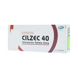 Thuốc Cilzec 40 MSN điều trị cao huyết áp (3 vỉ x 10 viên)