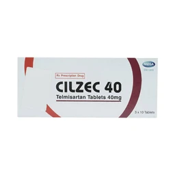 Thuốc Cilzec 40 MSN điều trị cao huyết áp (3 vỉ x 10 viên)
