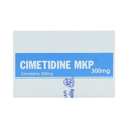 Thuốc Cimetidine MKP 300mg Mekophar điều trị ngắn hạn loét dạ dày, tá tràng tiến triển (10 vỉ x 10 viên)