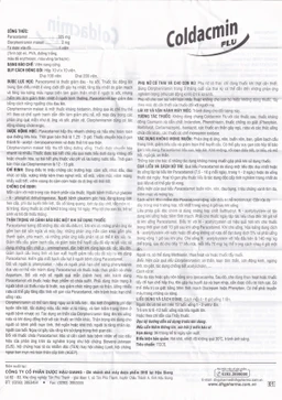 Thuốc Coldacmin Flu DHG điều trị triệu chứng cảm sốt, nhức đầu, đau nhức cơ bắp (10 vỉ x 10 viên)
