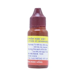 Cồn BSI 2% Nam Việt điều trị nấm da, nấm móng (18ml)