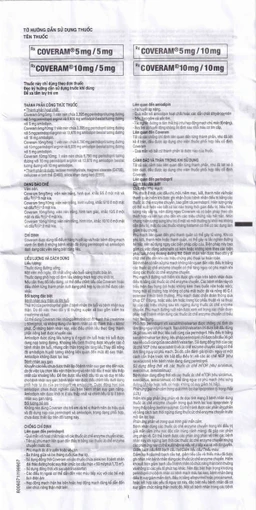 Thuốc Coveram 10mg/5mg Servier điều trị tăng huyết áp (30 viên)