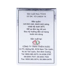 Thuốc Crila Forte Thiên Dược điều trị phì đại lành tính tuyến tiền liệt, u xơ tử cung (20 viên)