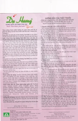 Dung dịch vệ sinh phụ nữ Dạ Hương vệ sinh nhẹ nhàng, dưỡng ẩm (120ml)