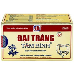 Viên giảm viêm đại tràng cấp và mãn tính Đại Tràng Tâm Bình (5 vỉ x 12 viên)