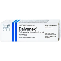 Thuốc mỡ Daivonex 30g LEO điều trị bệnh vẩy nến mảng