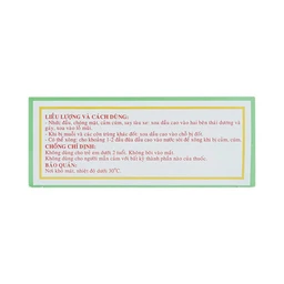 Cao Sao Vàng OPC điều trị cảm cúm, nhức đầu (12 chai x 10g)