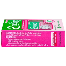 Dầu tràm Emcare cho bé ngừa cảm, xoa bóp giảm đau nhức (25ml)