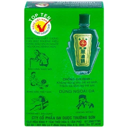 Dầu gió xanh Thiên Thảo điều trị cảm, ho, sổ mũi, nhứt đầu, say nắng (12ml)