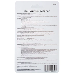 Dầu Khuynh Diệp OPC phòng và trị cảm cúm, sổ mũi, nghẹt mũi (25ml)