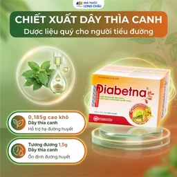 Viên hỗ trợ giảm đường huyết Diabetna Nam Dược (4 vỉ x 10 viên) 3
