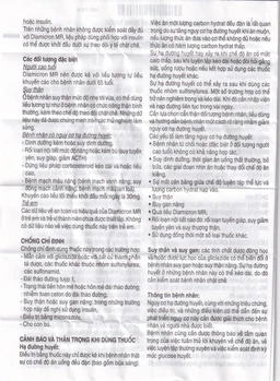 Thuốc Diamicron MR Servier điều trị tiểu đường típ 2 (2 vỉ x 30 viên)