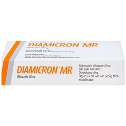 Thuốc Diamicron MR Servier điều trị tiểu đường típ 2 (2 vỉ x 30 viên)