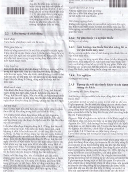 Thuốc Dilatrend Roche điều trị tăng huyết áp, bệnh mạch vành, suy tim mạn, suy thất trái (3 vỉ x 10 viên)