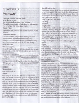 Thuốc Diovan 80 Novartis điều trị bệnh tăng huyết áp, suy tim (2 vỉ x 14 viên)