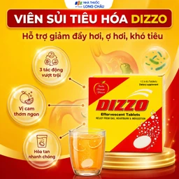 Viên sủi hỗ trợ tiêu hóa Dizzo Rv (12 vỉ x 4 viên) 2