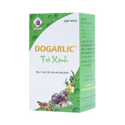 Thuốc Dogarlic Trà Xanh Domesco hạ cholesterol, điều hòa triglyceride (100 viên)