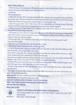 Thuốc Doragon Domesco hỗ trợ hạ men gan (10 vỉ x 10 viên)