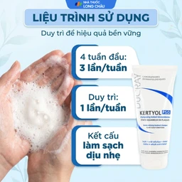 Dầu gội Ducray Kertyol P.S.O Shampoo làm sạch tóc, loại bỏ gàu dạng mảng và vảy nến (125ml) 5