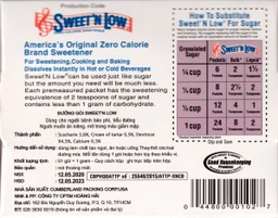 Đường Ăn Kiêng Sweet'nLow
