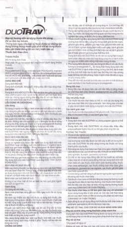 Thuốc nhỏ mắt Duotrav Alcon giảm áp lực nội nhãn (2.5ml)