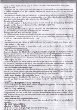 Thuốc Efodyl 500mg điều trị nhiễm khuẩn đường (2 vỉ x 10 viên)