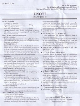 Kem Enoti Phil giảm tạm thời các triệu chứng kích thích da nhẹ (10g)