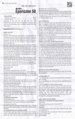 Thuốc Eperisone 50 cải thiện các triệu chứng tăng trương lực cơ (5 vỉ x 10 viên)