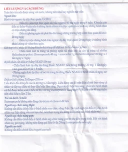 Thuốc Esapbe 40 Sterling Healthcare điều trị trào ngược dạ dày thực quản (3 vỉ x 10 viên)