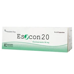Thuốc Esocon 20 Biopharm điều trị loét dạ dày do sử dụng thuốc NSAID (5 vỉ x 6 viên) 1