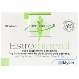 Viên uống Estromineral Meda hỗ trợ tăng cường nội tiết tố (3 vỉ x 10 viên) 1