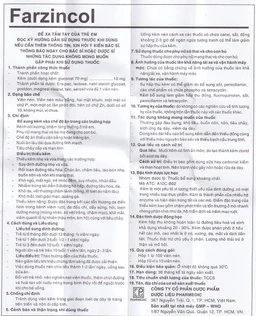 Thuốc Farzincol Pharmedic điều trị thiếu kẽm (10 vỉ x 10 viên)