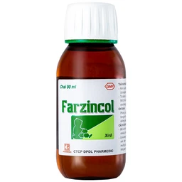 Siro Farzincol Pharmedic điều trị thiếu kẽm (90ml)