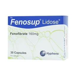 Thuốc Fenosup 160mg Hyphens điều trị cholesterol máu và triglycerid máu cao (3 vỉ x 10 viên)