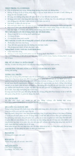 Dung dịch thụt trực tràng Fleet Enema giảm chứng táo bón không thường xuyên (133ml)