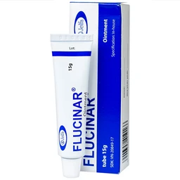 Thuốc mỡ Flucinar Jelfa điều trị viêm da (15g)