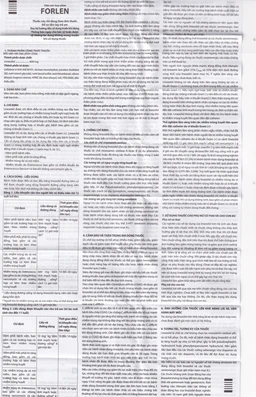 Thuốc Forlen Davipharm điều trị nhiễm trùng (2 vỉ x 10 viên)