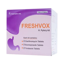 Thuốc Freshvox ACME điều trị viêm dạ dày cấp và mạn tính (7 vỉ x 6 viên)