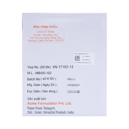Thuốc Freshvox ACME điều trị viêm dạ dày cấp và mạn tính (7 vỉ x 6 viên)